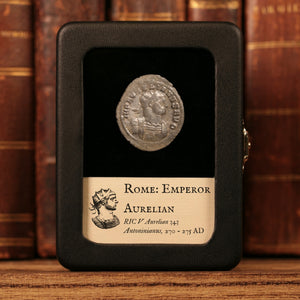 Rome, Emperor Aurelian, AR Antoninianus, Concordia (Goddess of Agreement) - 270 to 275 CE - Roman Empire