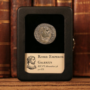 Rome, Emperor Galerius, AE Unit, Genius (Divinity) - 301 CE - Roman Empire