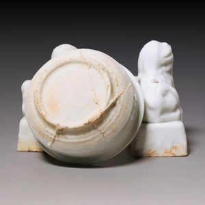 Ming Dynasty, Set of Three Miniature Incense Burners (Lions)
