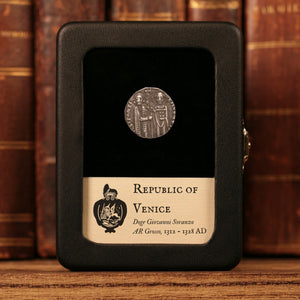 Republic of Venice, Doge Giovanni Soranzo, AR 1 Grosso - 1312 to 1328 CE - Venice, Italian States