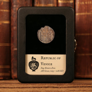 Republic of Venice, Doge Reniero Zeno, AR 1 Grosso - 1253 to 1268 CE - Venice, Italian States