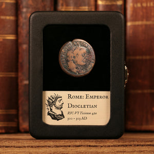 Rome, Emperor Diocletian, AE Unit, Moneta (Goddess of Money) - 300 to 303 CE - Roman Empire