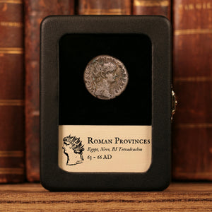 Egypt, Alexandria, Emperor Nero, BI Tetradrachm - 63 to 66 CE - Roman Provinces