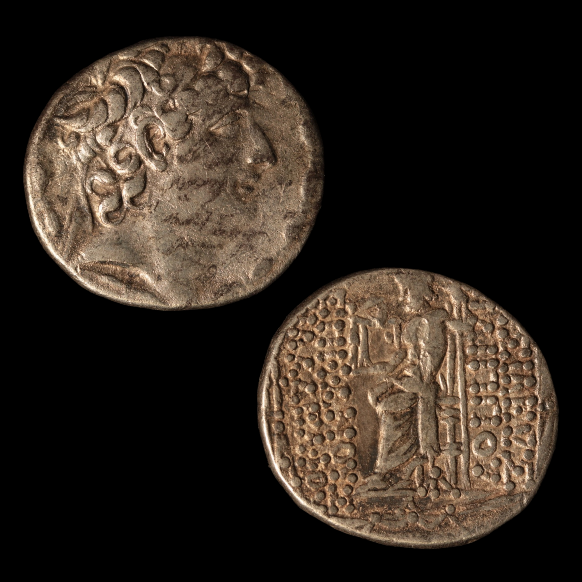 Seleucid Kingdom, Philip I Philadelphus Silver Tetradrachm (#6) - 95 to 75 BCE - Greek Middle East - 8/2/23 Auction