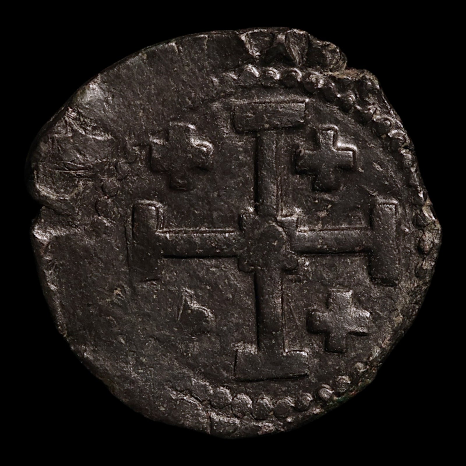 Kingdom of Cyprus, King Janus, AE Sizin - 1398 to 1432 CE - Crusader States