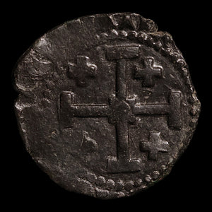 Kingdom of Cyprus, King Janus, AE Sizin - 1398 to 1432 CE - Crusader States