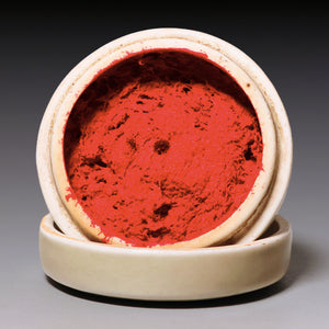 Qing Dynasty, Ceramic Ink Box for Stamp Seal