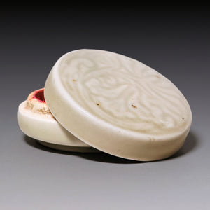 Qing Dynasty, Ceramic Ink Box for Stamp Seal