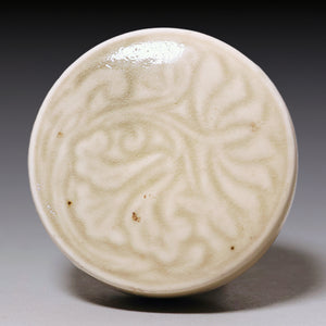 Qing Dynasty, Ceramic Ink Box for Stamp Seal