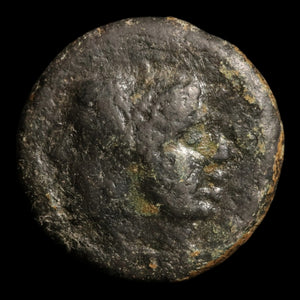 Mysia, City of Lampsakos, AE Unit, Athena (Goddess of Wisdom) - c. 400 to 200 BCE - Greek World