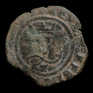 Spain, King Ferdinand V & Queen Isabella I, Billon 1 Blanca - 1497 to 1566 CE - Spain