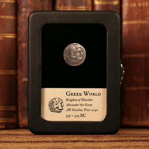 Kingdom of Macedon, Alexander the Great, AR Drachm (Lifetime Issue) - 325 to 323 BCE - Greek World