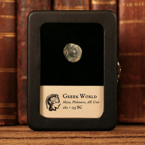 Mysia, Issued in the name of Philetairos, AE Unit, Athena & Serpent - 282 to 133 BCE - Greek World