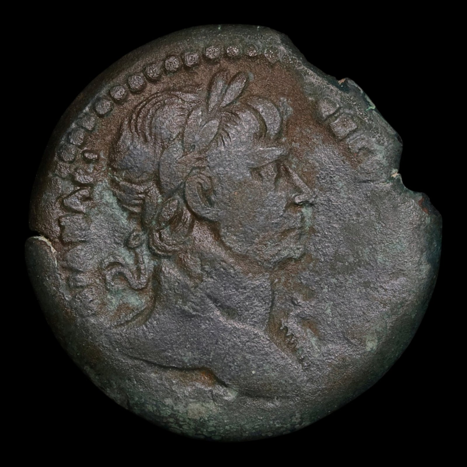 Egypt, Alexandria, Emperor Trajan, AE Drachm, Nilus (God of the Nile River) - 115 to 116 CE - Roman Provinces
