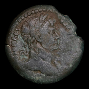 Egypt, Alexandria, Emperor Trajan, AE Drachm, Nilus (God of the Nile River) - 115 to 116 CE - Roman Provinces