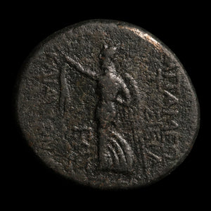 Syria, Apamea, Time of the Second Triumvirate, AE Unit, Athena & Nike - 38 to 37 BCE - Roman Provinces