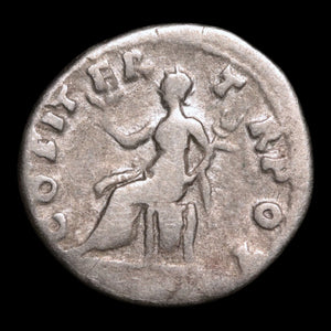 Rome, Emperor Vespasian, AR Denarius, Pax (Goddess of Peace) - 70 CE - Roman Empire