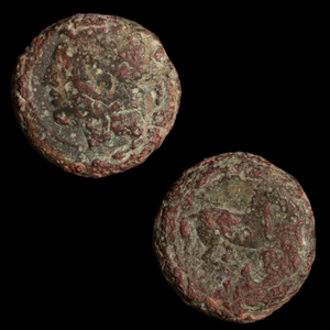 Carthage, Bronze Coin (4.95g, 15mm)- c. 350 to 250 BCE - Northern Africa - 8/30/23 Auction