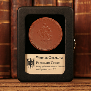 Weimar Germany, Society of German Natural Scientists and Physicians, Porcelain Token - 1922 CE - Weimar Republic
