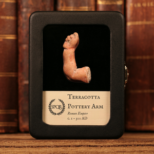 Roman Terracotta Pottery Piece (Doll Arm) - c. 1 to 300 CE - Roman Empire