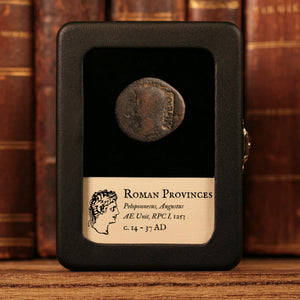 Peloponnesus, Patras, Augustus (Posthumously Under Tiberius), AE Unit - c. 14 to 37 CE - Roman Provinces