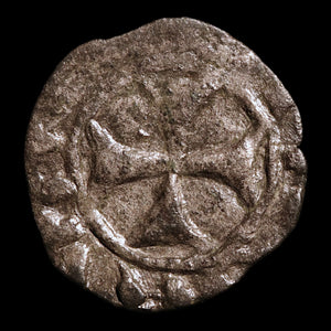 Kingdom of Cyprus, Lusignan Kings, BI Denier - c. 1250 to 1400 CE - Crusader States