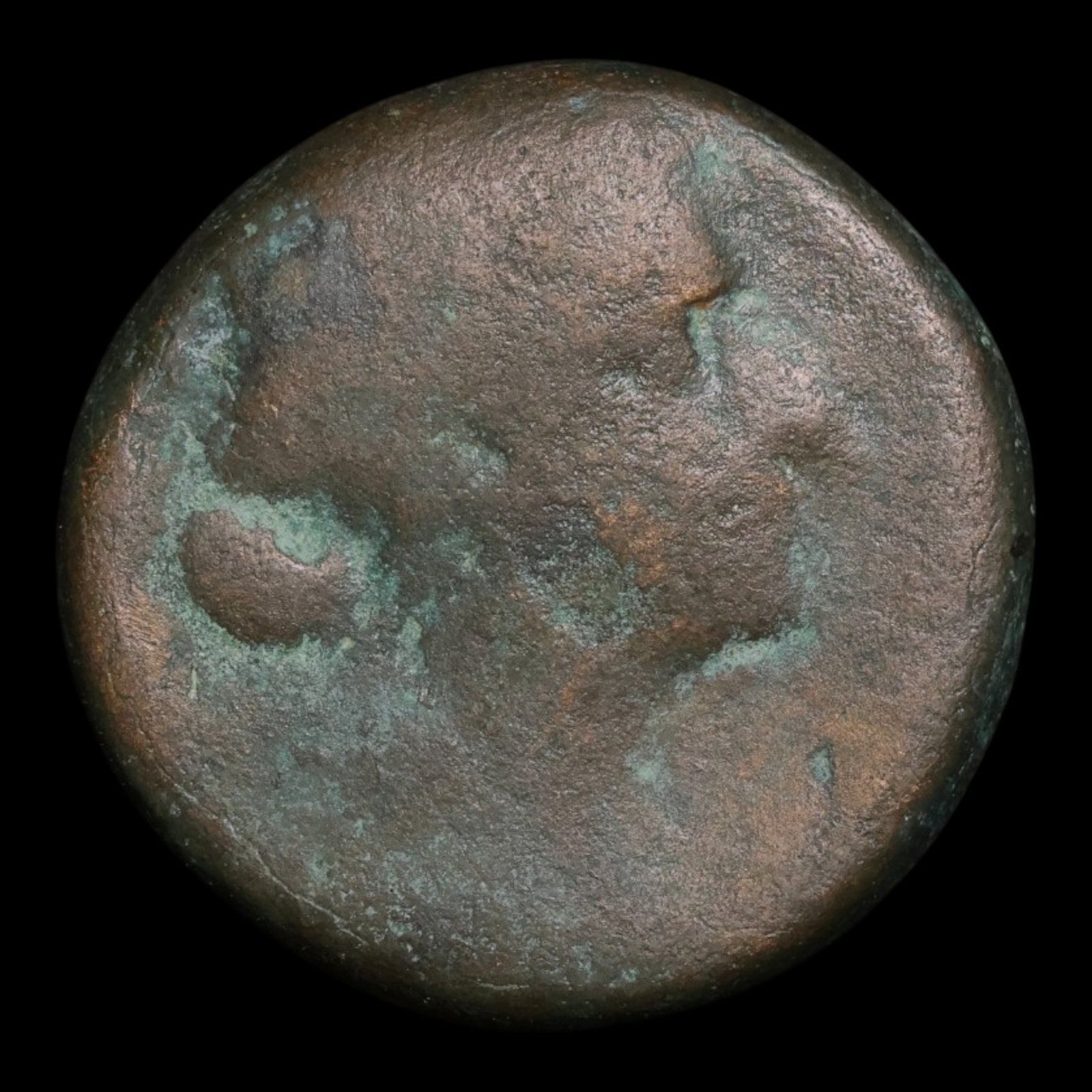 Ptolemaic Kingdom of Egypt, Queen Cleopatra VII, AE Diobol - 51 to 30 BCE - Ancient Egypt