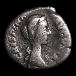 Rome, Empress Crispina, AR Denarius, Venus (Goddess of Love) - 178 to 191 CE - Roman Empire