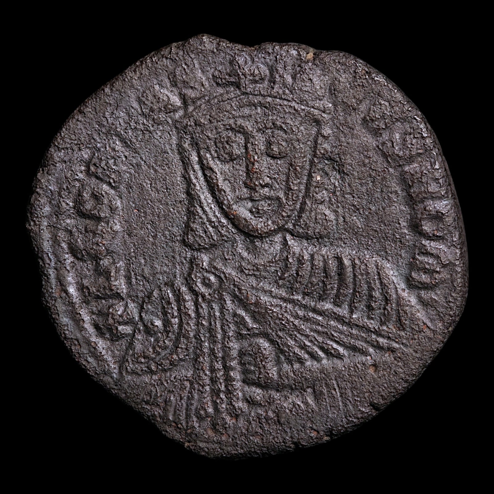 Byzantine Empire, Emperor Leo VI, AE Follis - 886 to 912 CE - Byzantine Empire