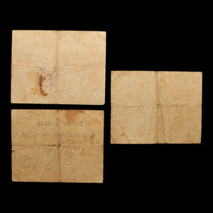 German Empire, Frankfurt am Main POW Camp, 1, 5, 10, 50 Pfennigs & 1, 2, 5, 10 Marks (8 Notes)