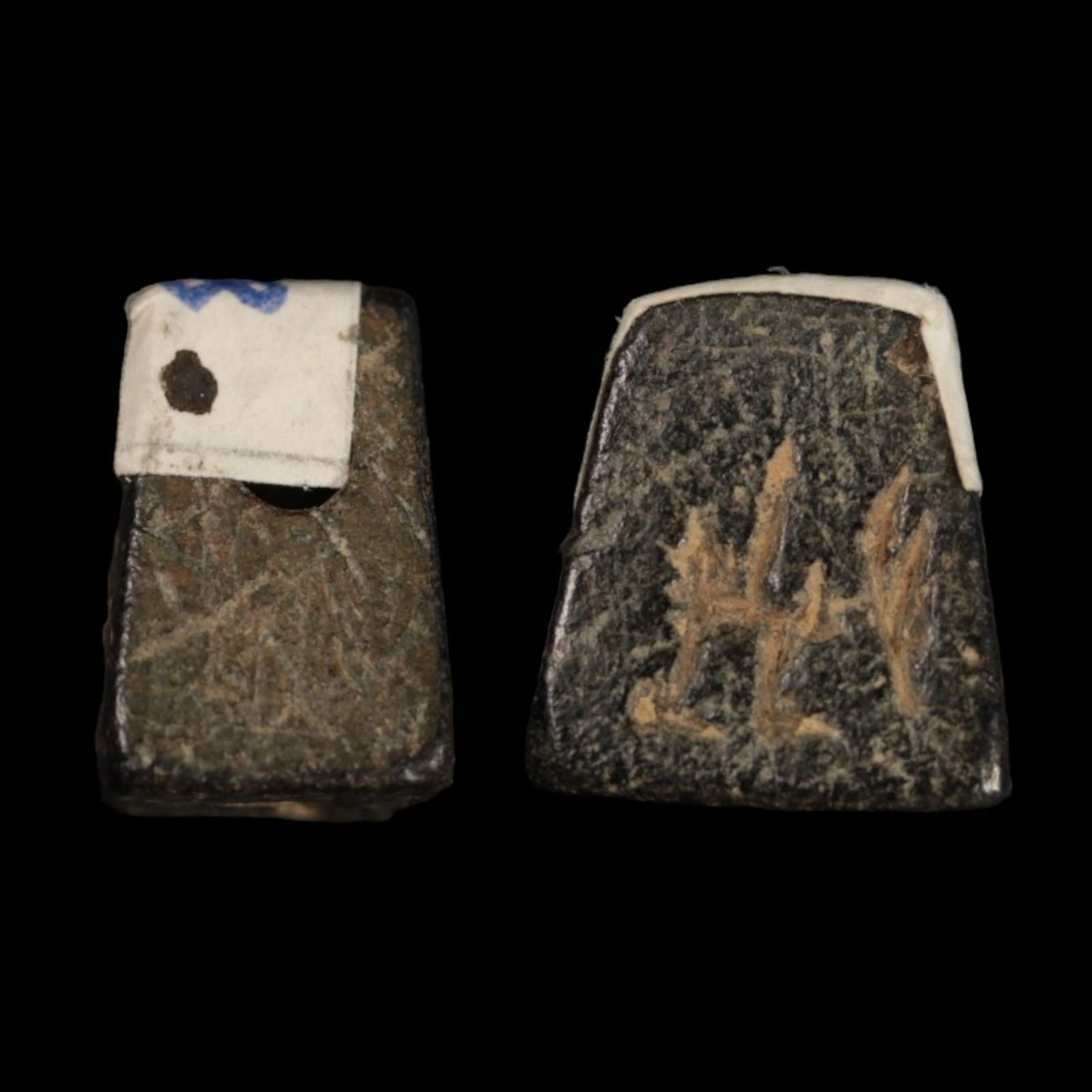 Mesopotamian Stone Seal Stamp, 12mm - c. 4000 – 3000 BCE - Western Mesopotamia - 10/4/23 Auction