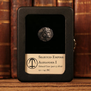 Seleucid Empire, King Alexander I Balas, AR Drachm, Apollo (Major Greek God) - 150 to 147 BCE - Greek World