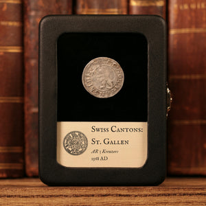 Swiss Cantons, City of St. Gallen, AR 3 Kreuzers - 1568 CE - Switzerland