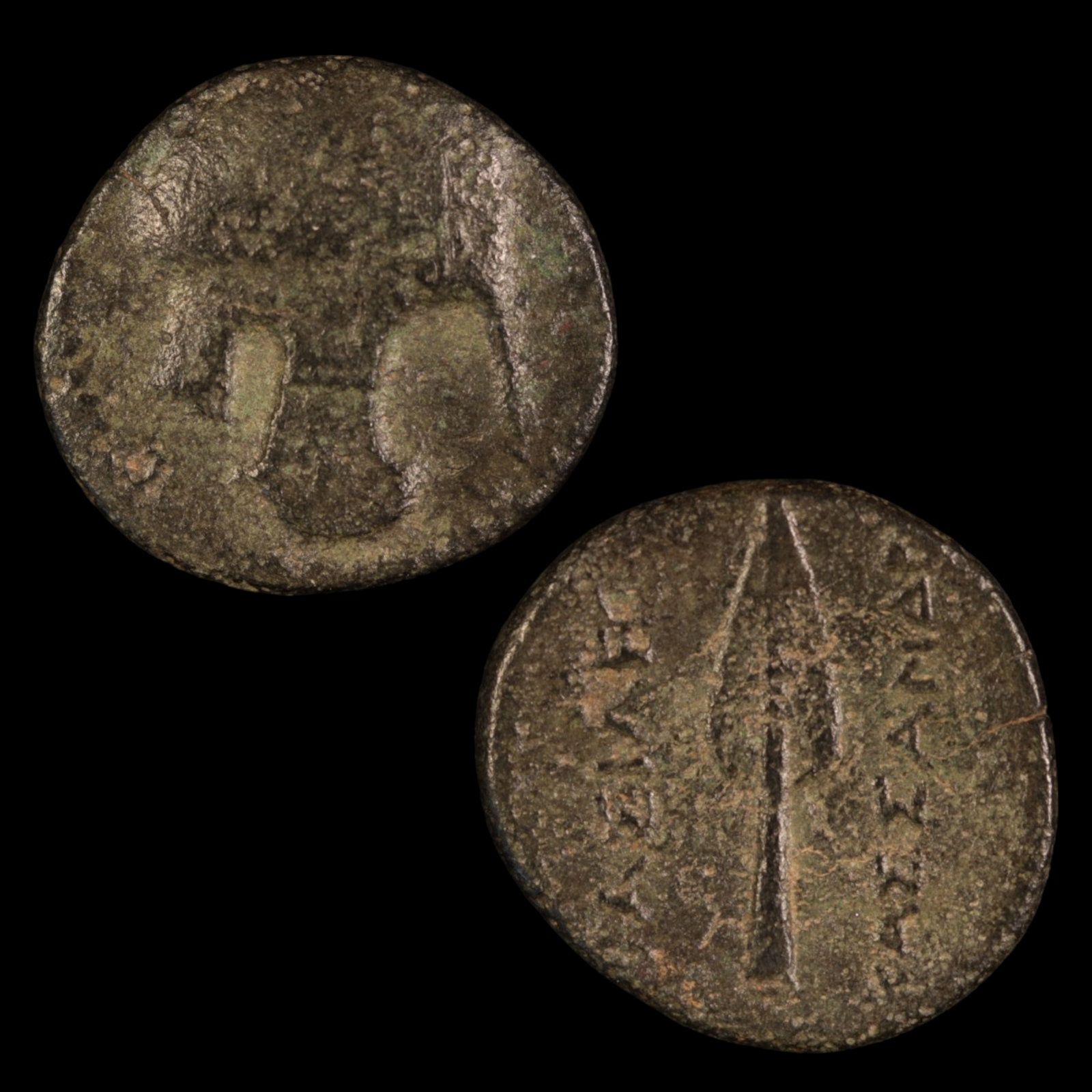 Kassander (successor of Alexander the Great), Bronze Unit - 316 to 297 BCE - Macedon/Greece - 9/13/23 Auction