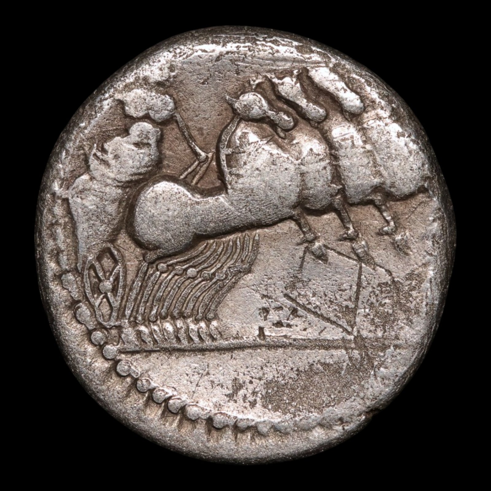 Roman Republic, C. Gargonius & Others, AR Denarius, Apollo & Jupiter - 150 BCE - Roman Republic