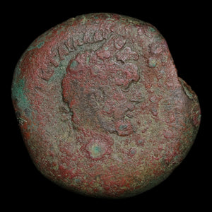 Egypt, Alexandria, Emperor Antoninus Pius, AE Drachm, Isis (Major Egyptian Goddess) - 148 to 149 CE - Roman Provinces