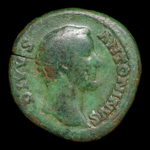 Rome, "Divus Antoninus Pius" (Under Marcus Aurelius), AE Sestertius, Funeral Pyre - 161 CE - Roman Empire