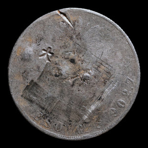 Mexico, 1 Silver Peso With Chinese Chop Marks - 1872 CE - Mexico