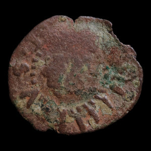 Kingdom of Valencia, King Philip III or IV, BI 1 Denier - 1610 to 1665 CE - Spanish States