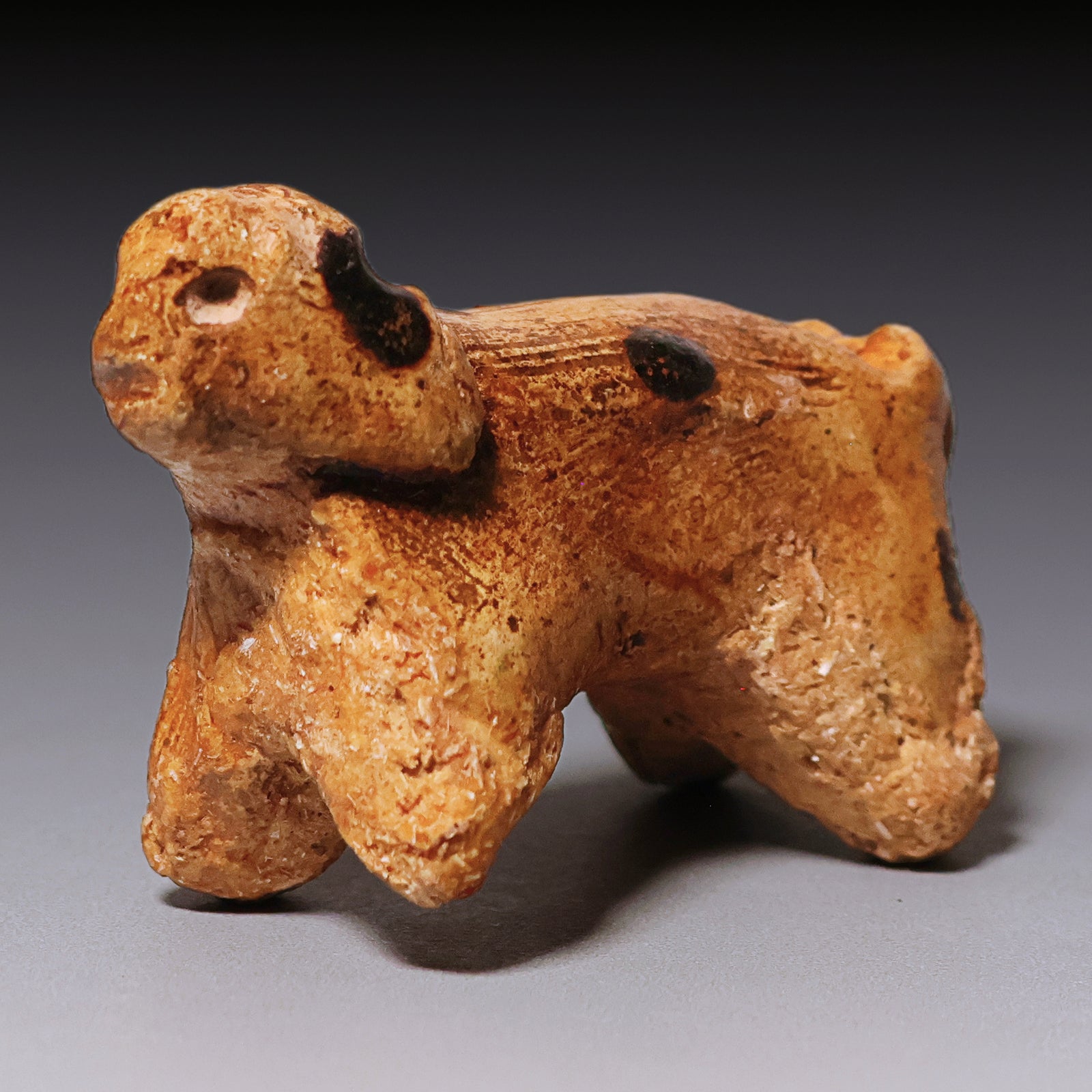 Song Dynasty, Small Ceramic Dog Figurine