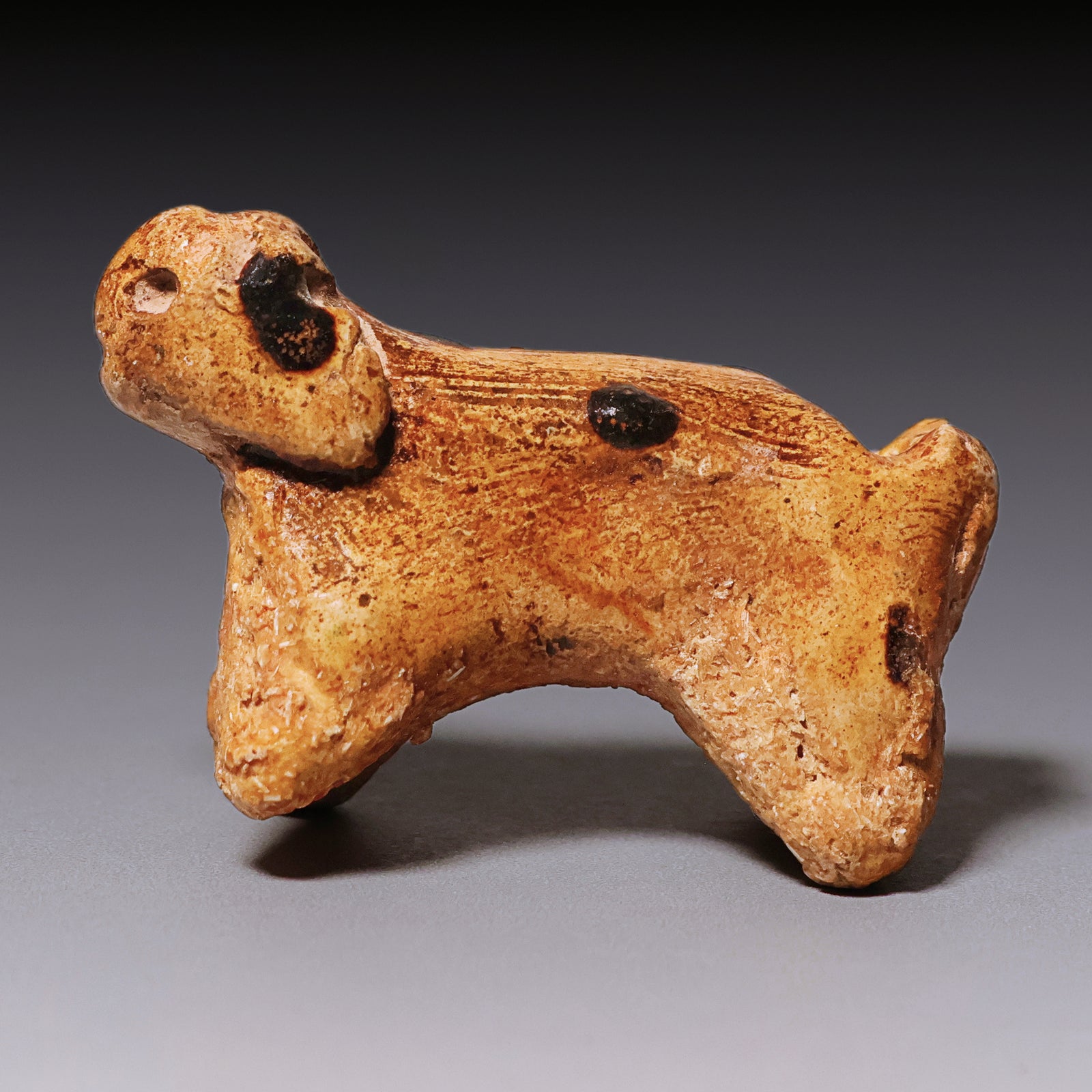 Song Dynasty, Small Ceramic Dog Figurine