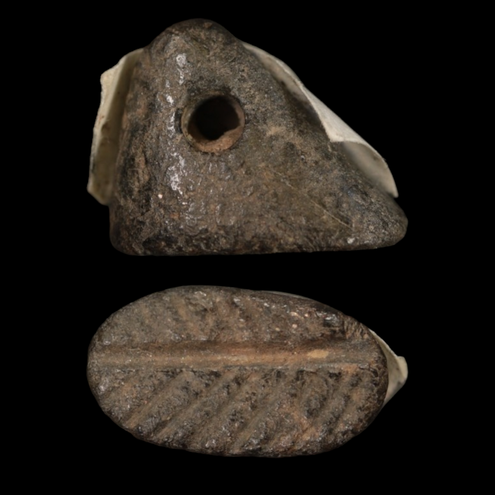 Mesopotamian Stone Seal Stamp, 14mm - c. 5000 – 4000 BCE - Western Mesopotamia - 10/4/23 Auction