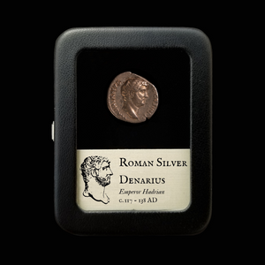 Denarius, Emperor Hadrian, Aequitas Reverse - 137 to 138 CE - Roman Empire - Auction 9/6/23