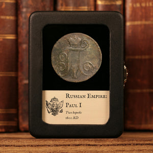 Russian Empire, Emperor Paul I, Copper 2 Kopecks - 1800 CE - Russian Empire