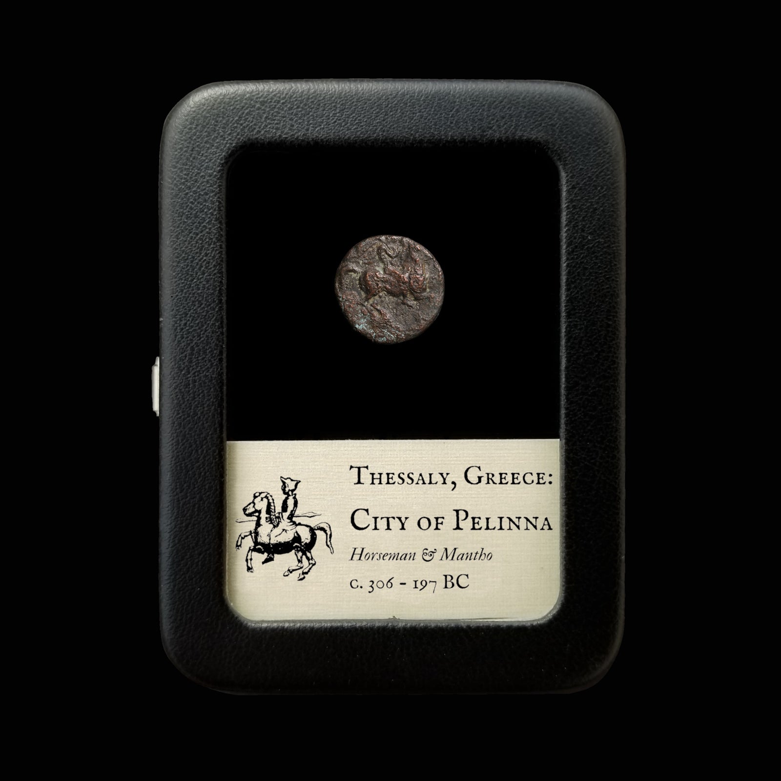 Thessaly, Greek City-State of Pelinna, Bronze Unit - c. 306 to 197 BCE - Ancient Greece