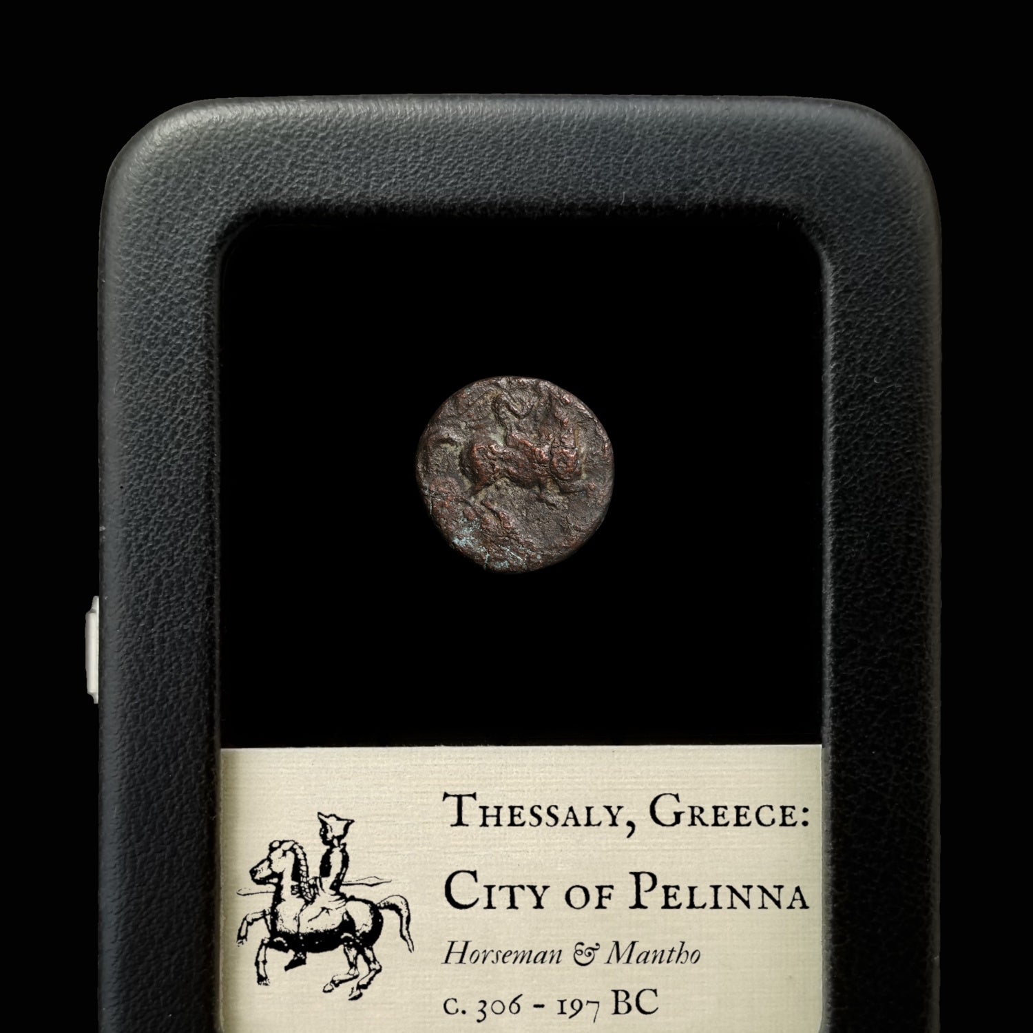 Thessaly, Greek City-State of Pelinna, Bronze Unit - c. 306 to 197 BCE - Ancient Greece