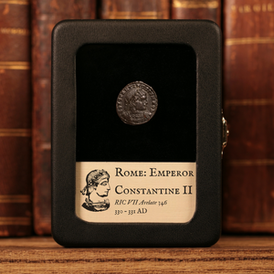 Rome, Emperor Constantine II, AE Nummus, Two Soldiers Reverse - 330 to 331 CE - Roman Empire