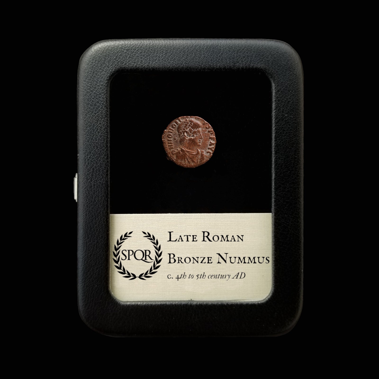 Late Roman Bronze Nummus, 4th to 5th Century - c. 300 to 500 CE - Roman Empire