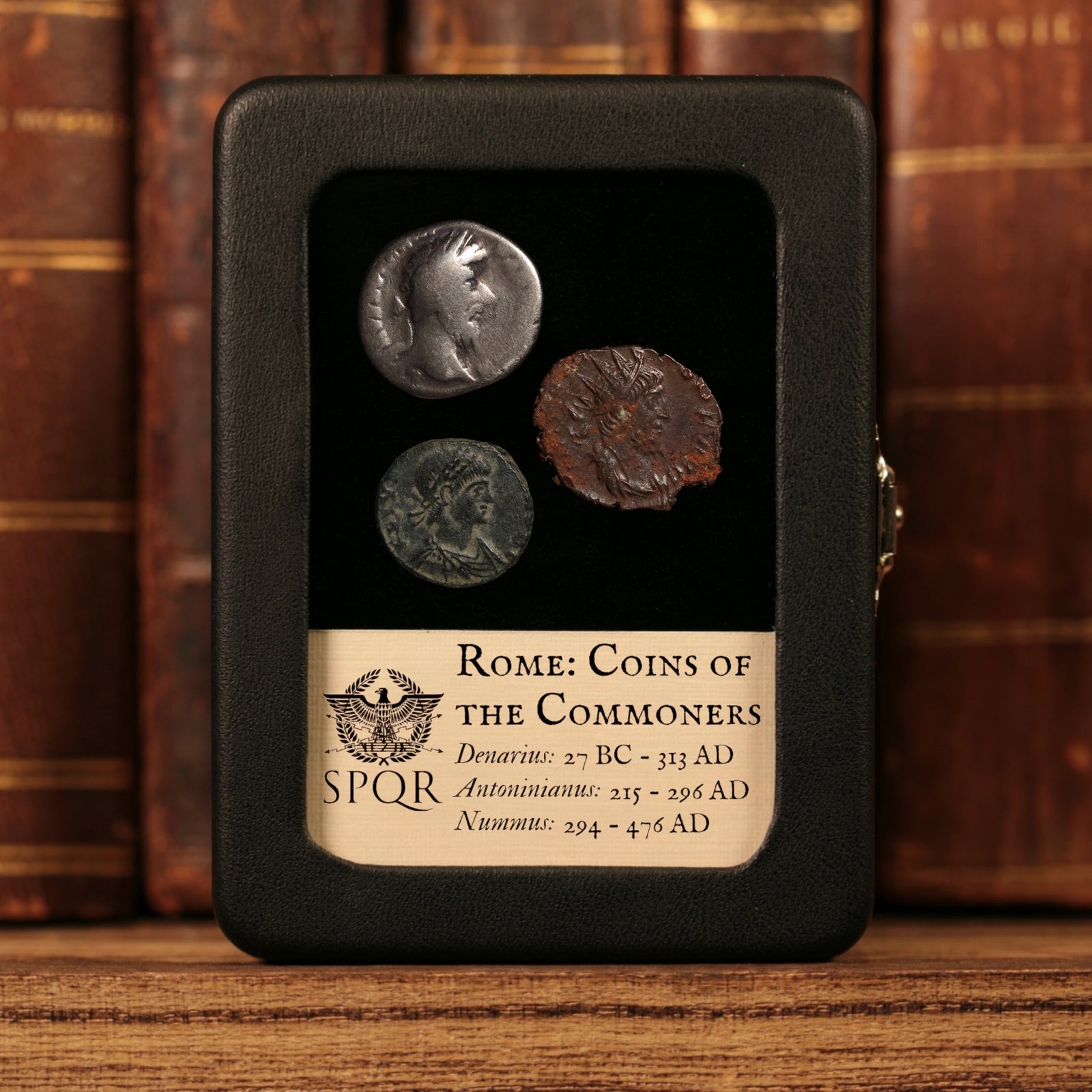 Coins of the Roman Commoner (Collection of 3 Affordable Ancient Coins) - 27 BCE to 476 CE - Roman Empire