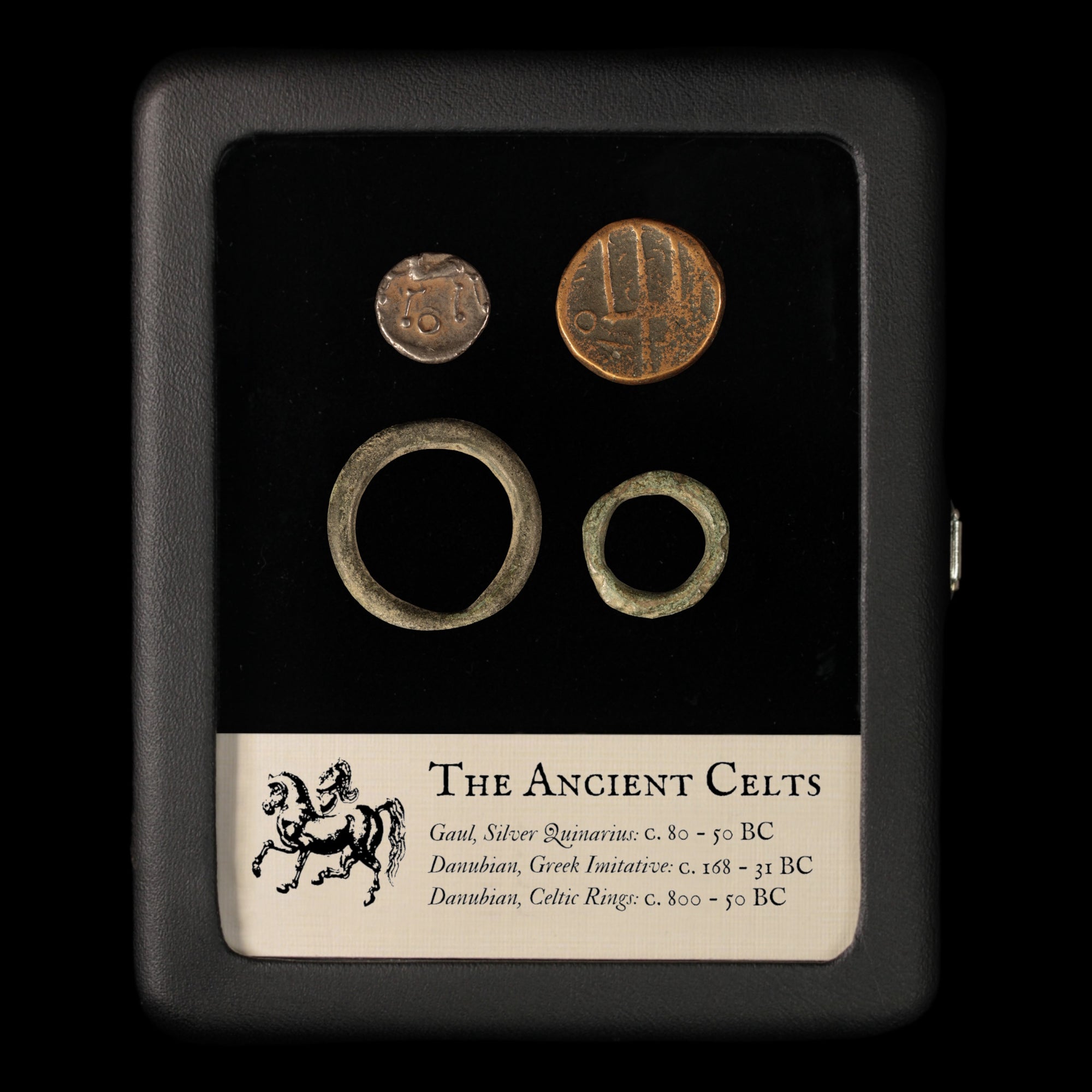 Ancient Celtic Collection, Four Pieces of Currency - c. 800 to 31 BCE - Europe